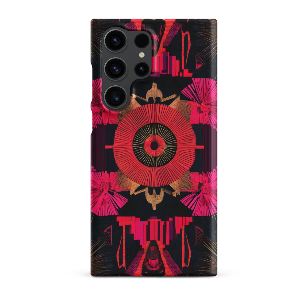 Dynamic Geometric Symphony | Phone Case |  S23 Ultra | Snap Case | Matte