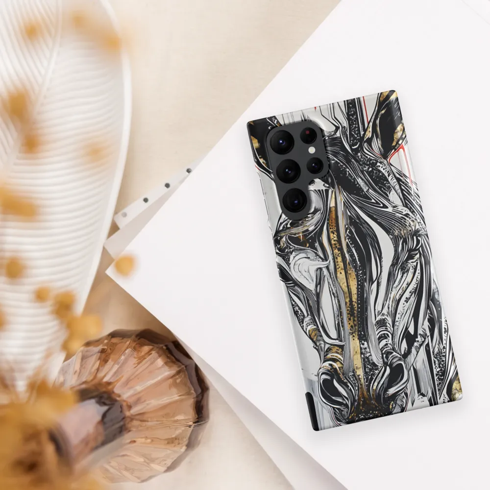 Ethereal Majesty: The Abstract Zebra
