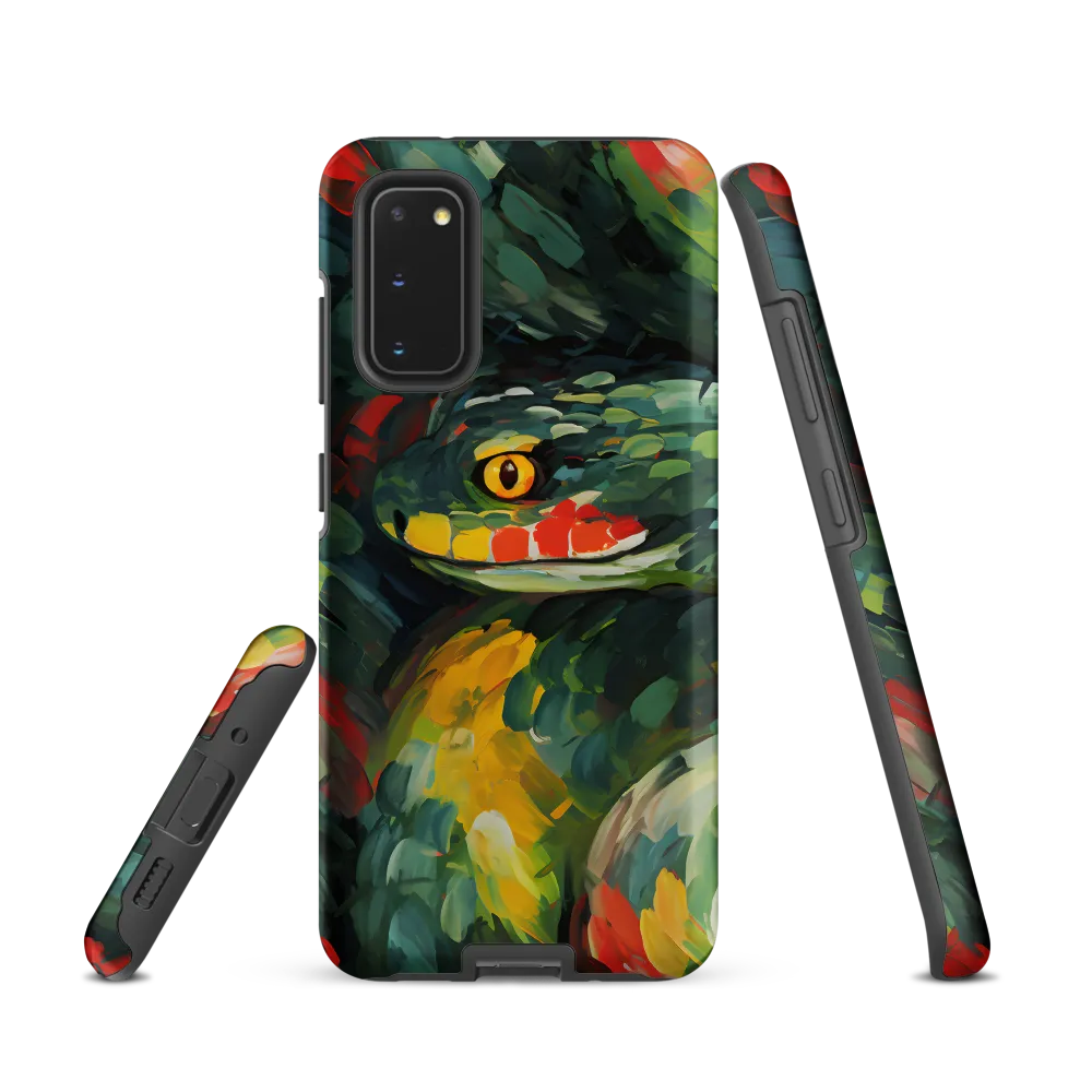 Enigmatic Coils | Phone Case |  S20 | Tough Case | Matte