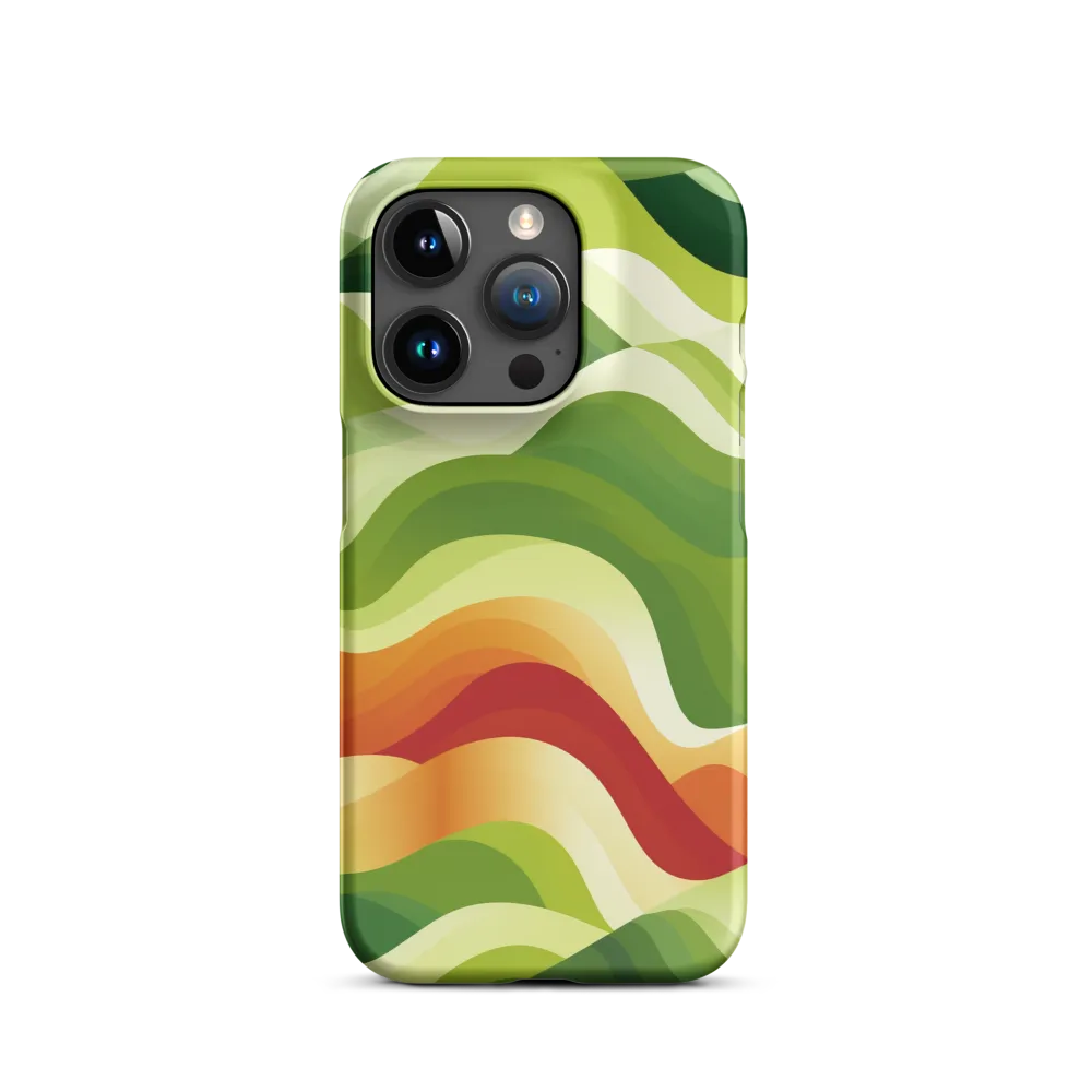 Waves of Nature | Phone Case |  15 Pro | Snap Case | Matte