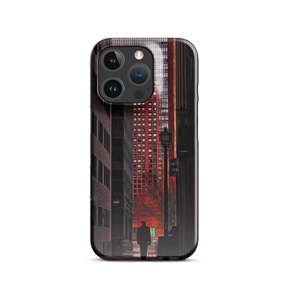 Solitude in the City | Phone Case |  16 Pro | Snap Case | Glossy