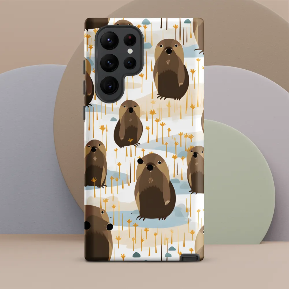 Whimsical Waters: A Celebration of Otters and Seals