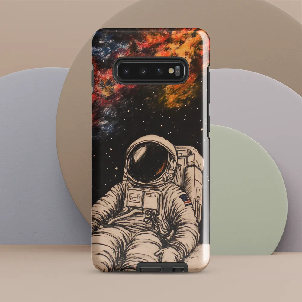 Solitude Among Stars | Phone Case |  S10 Plus | Tough Case | Glossy