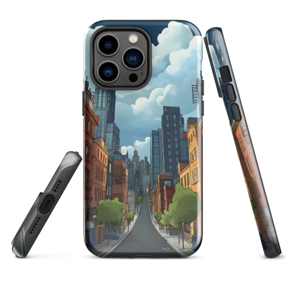 Urban Serenity: A Digital Cityscape