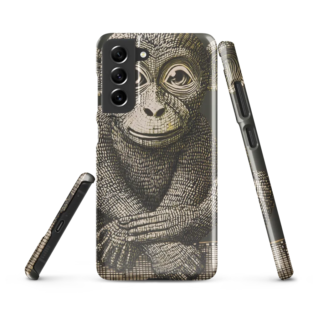 Intricate Primate Portrait
