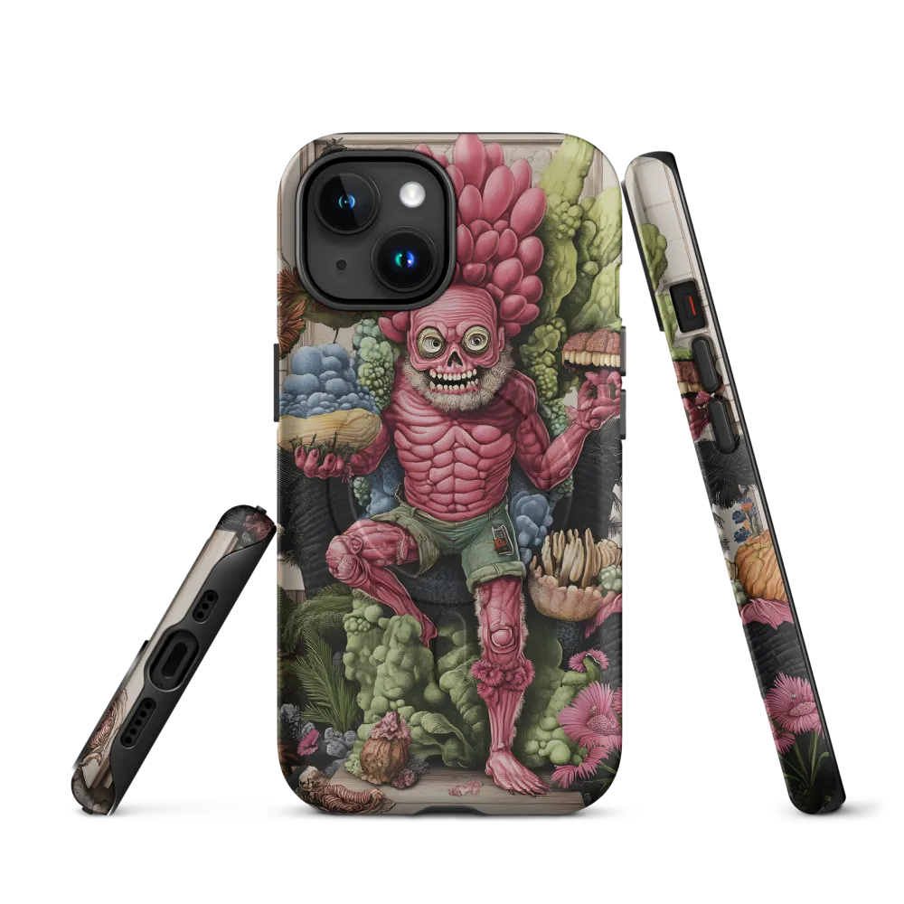 Reimagined Vitality: A Whimsical Encounter | Phone Case |  15 | MagSafe® Tough Case | Matte