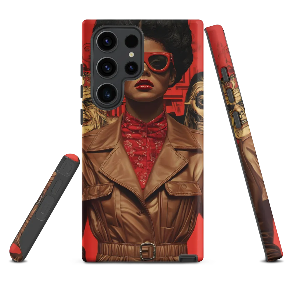 Ethereal Confidence: A Portrait of Modern Monsters | Phone Case |  S23 Ultra | Tough Case | Matte