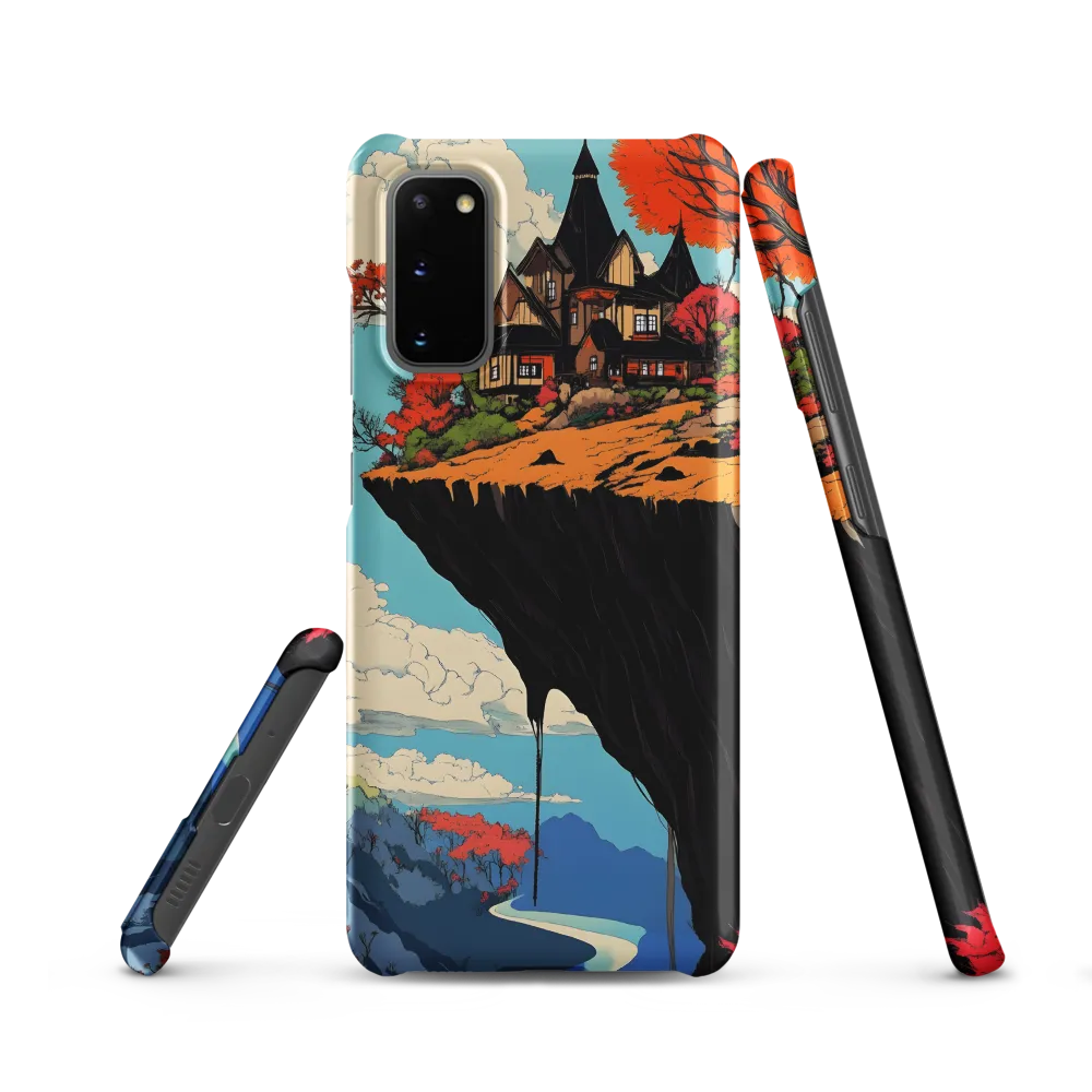 Whispers of the Cliff House | Phone Case |  S20 | Snap Case | Matte