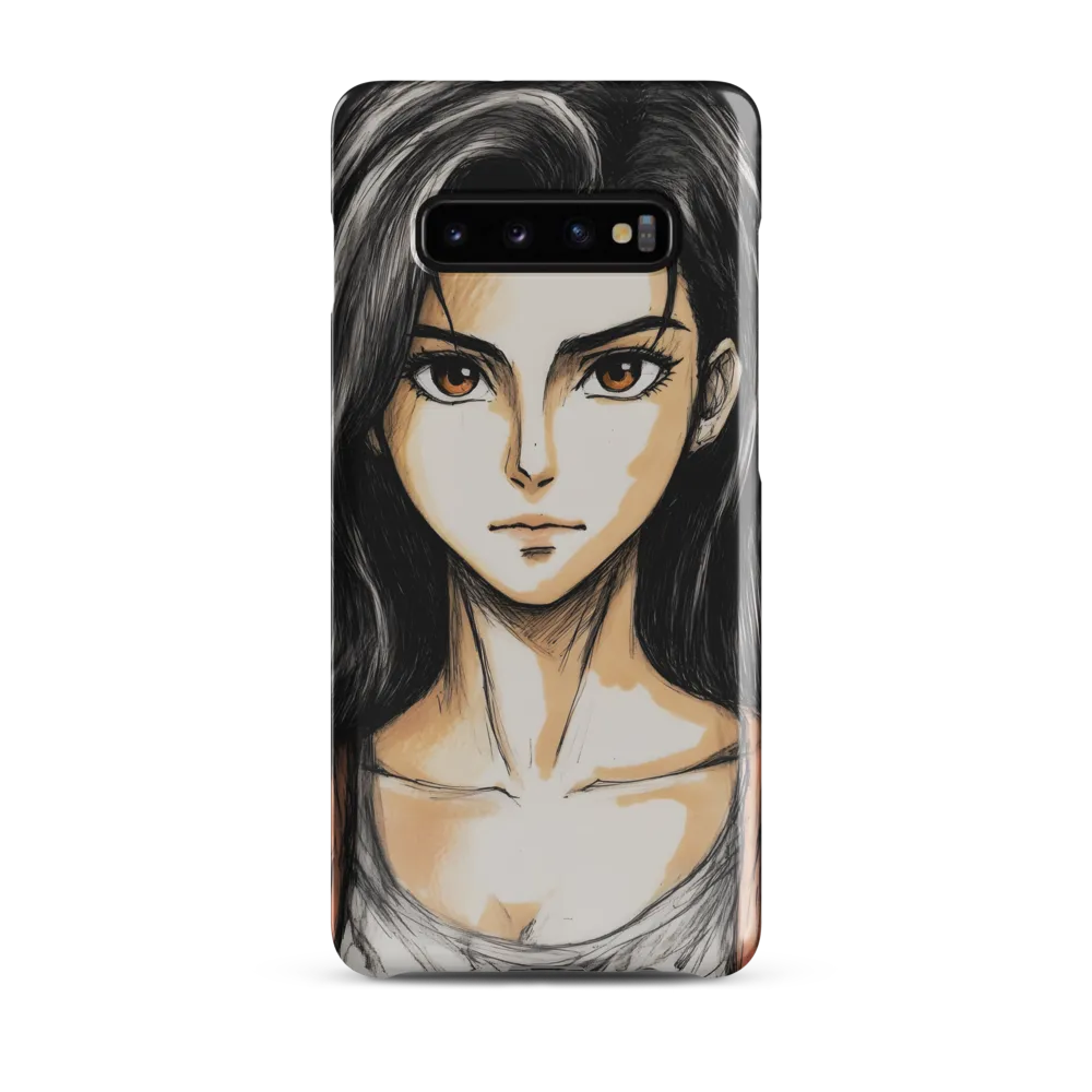 Determined Gaze | Phone Case |  S10 Plus | Snap Case | Glossy