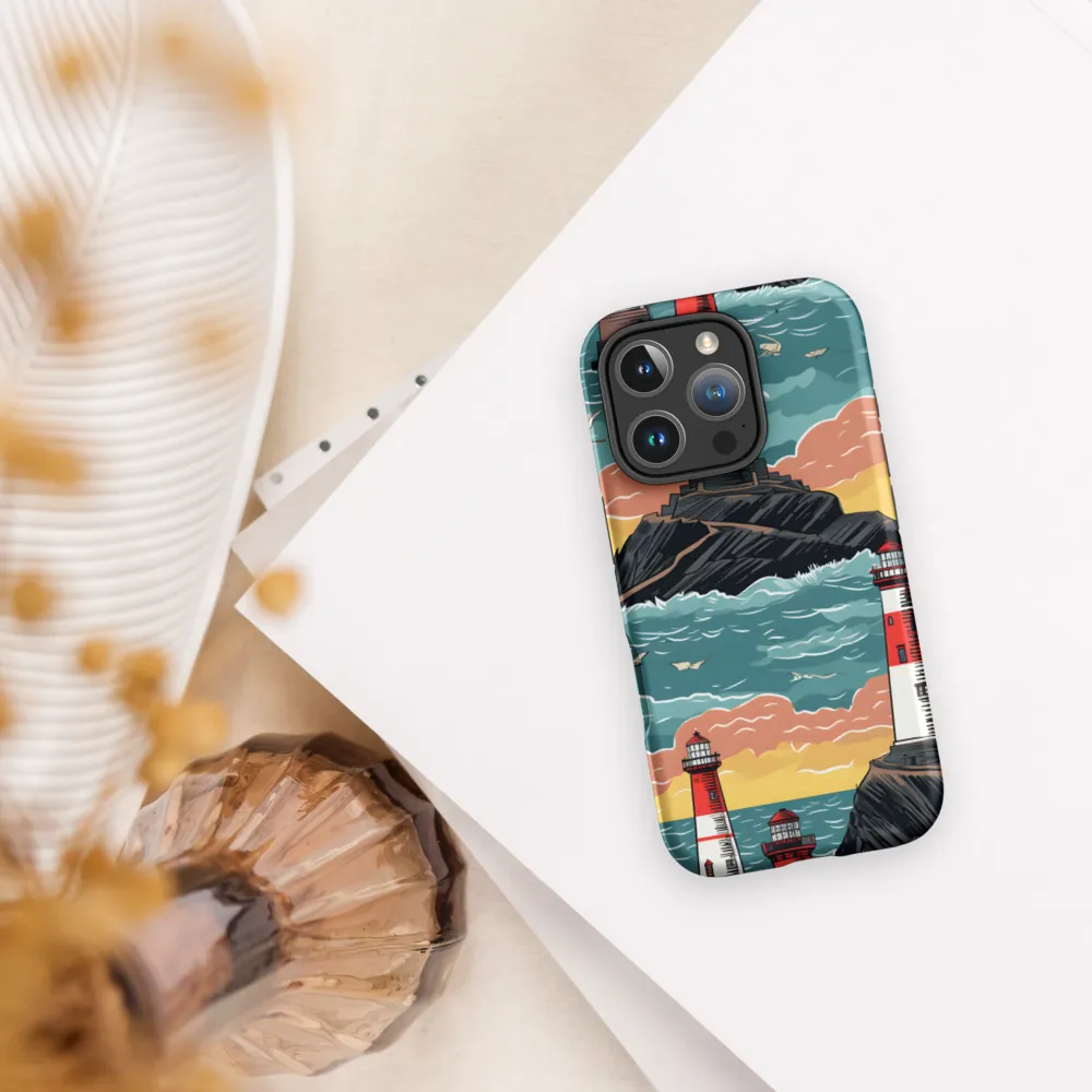 Lighthouses in a Whimsical Ocean