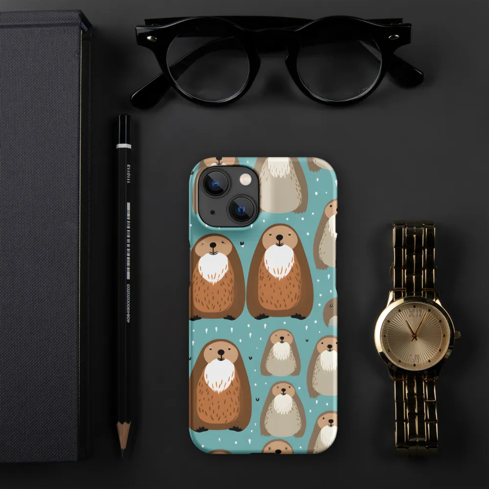 Whimsical Otter Pattern