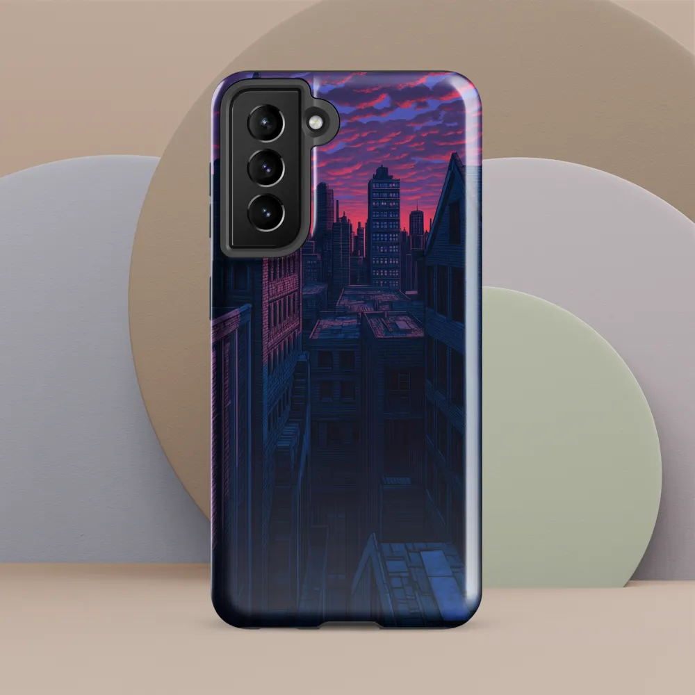 City of Secrets at Dusk | Phone Case |  S21 FE | Tough Case | Glossy