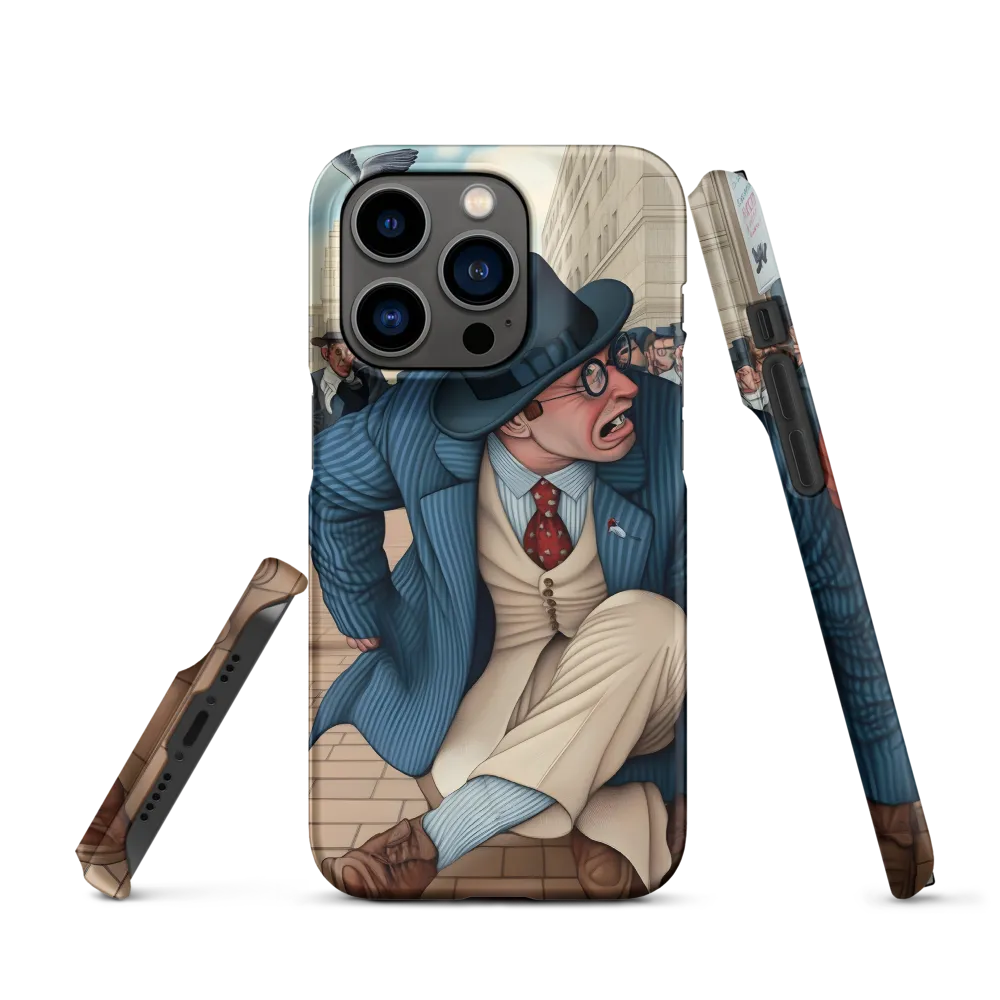 Caught in Tension | Phone Case |  14 Pro | Snap Case | Matte