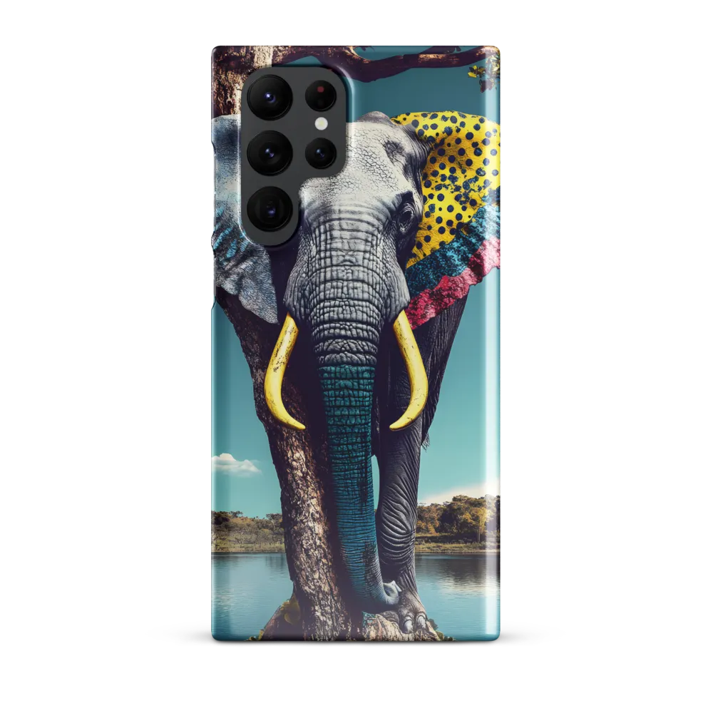 Playful Elegance: The Surreal Elephant