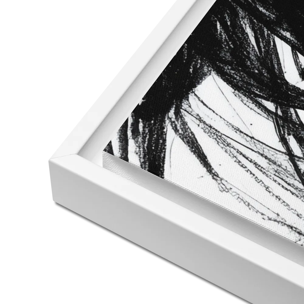 Whispers of Elegance | Canvas with White Frame | 24″×36″