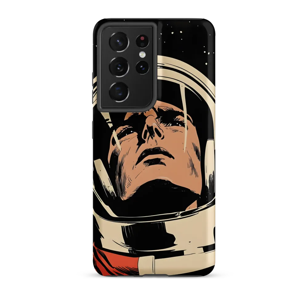 Gaze of the Astronaut | Phone Case |  S21 Ultra | Tough Case | Matte