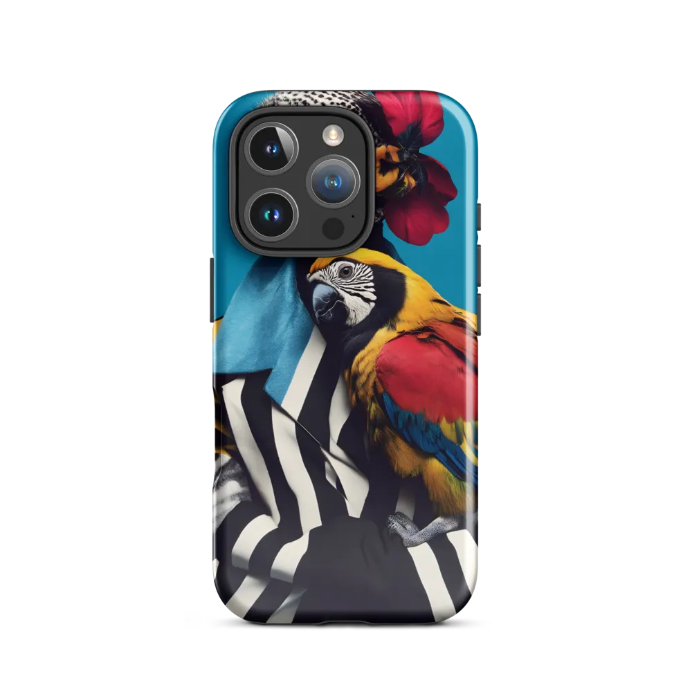 Vibrant Fusion of Flora and Fauna