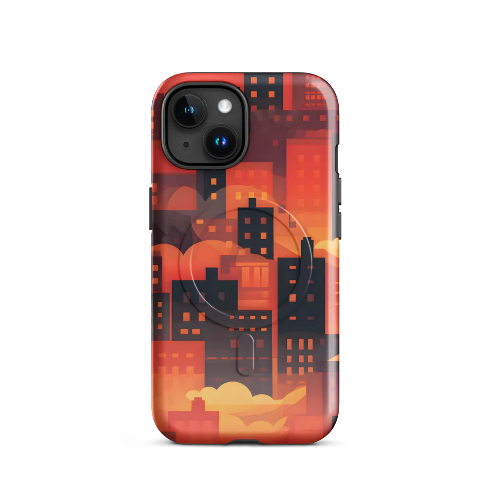 Radiance of the Urban Horizon | Phone Case |  15 | MagSafe® Tough Case | Glossy