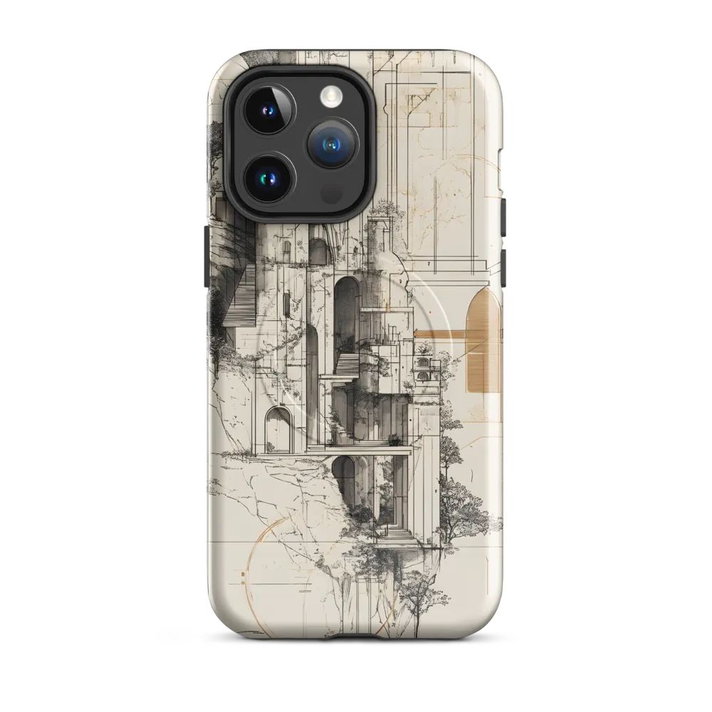Ethereal Architectures | Phone Case |  14 Pro Max | MagSafe® Tough Case | Glossy
