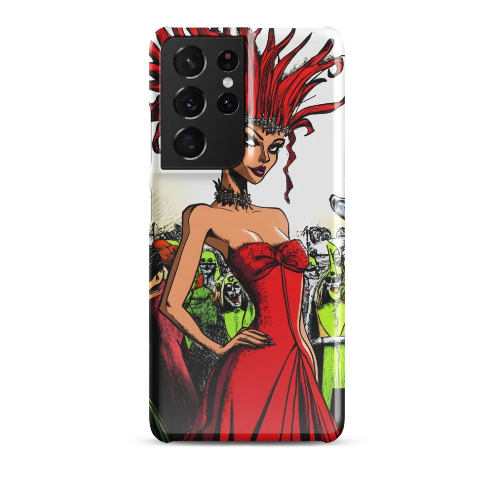Fiery Elegance: A Fashion Statement