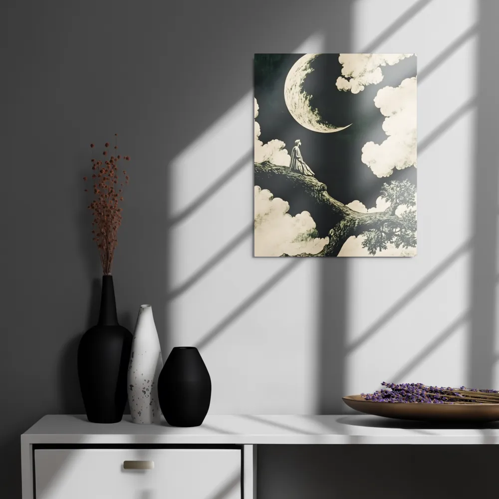 Whispers of the Moon | Metal Print | 16″×20″