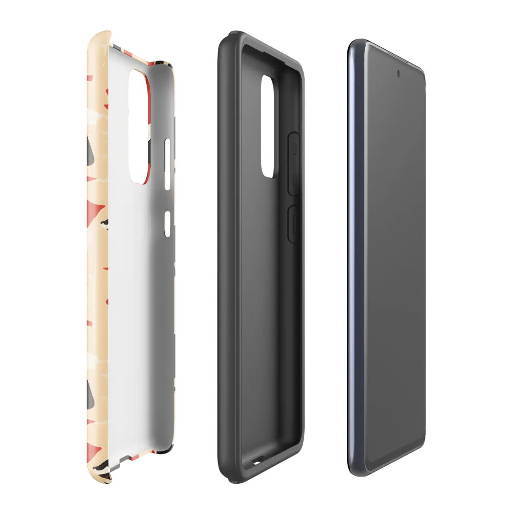 Wildlife Pattern: The Badger Tale | Phone Case |  S20 FE | Tough Case | Glossy