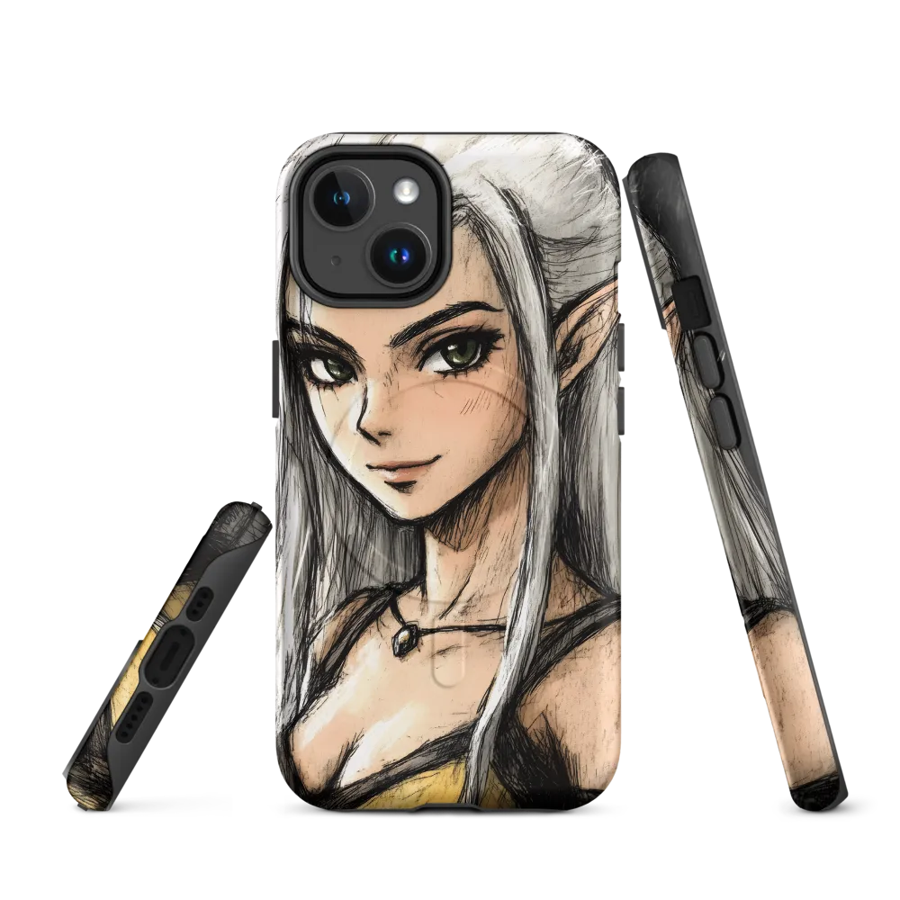 Ethereal Elegance: The Elf's Portrait