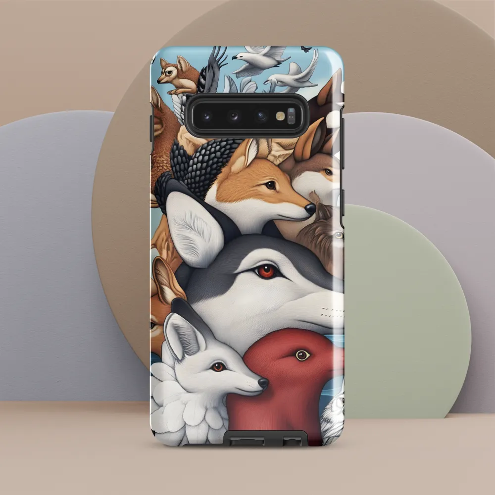 The Enchanted Animal Assembly | Phone Case |  S10 Plus | Tough Case | Glossy