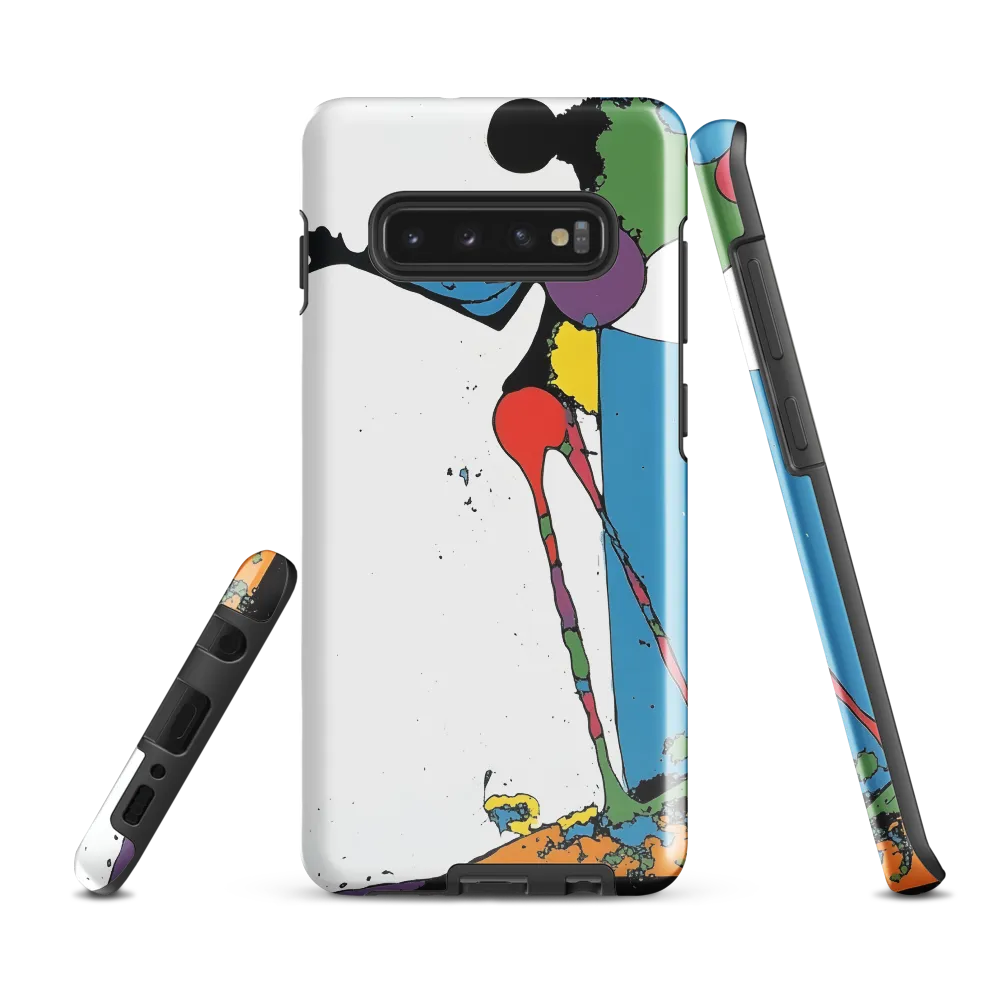 Dynamic Abstract Movement | Phone Case |  S10 Plus | Tough Case | Glossy