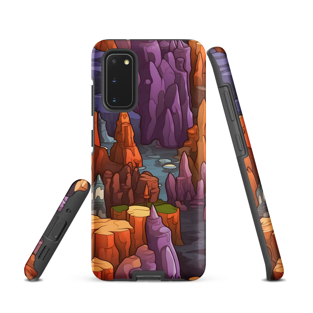 Vibrant Rockscape: A Digital Odyssey