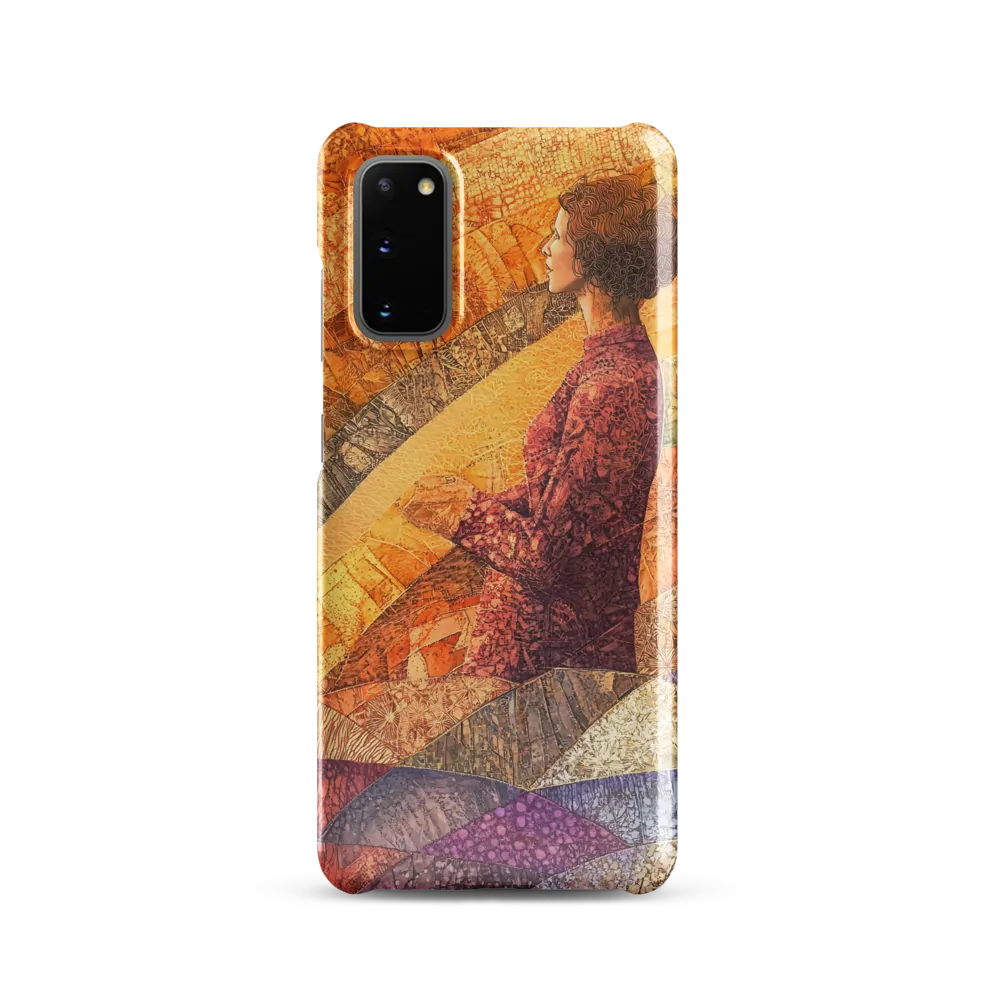 Whispers of Contemplation | Phone Case |  S20 | Snap Case | Glossy