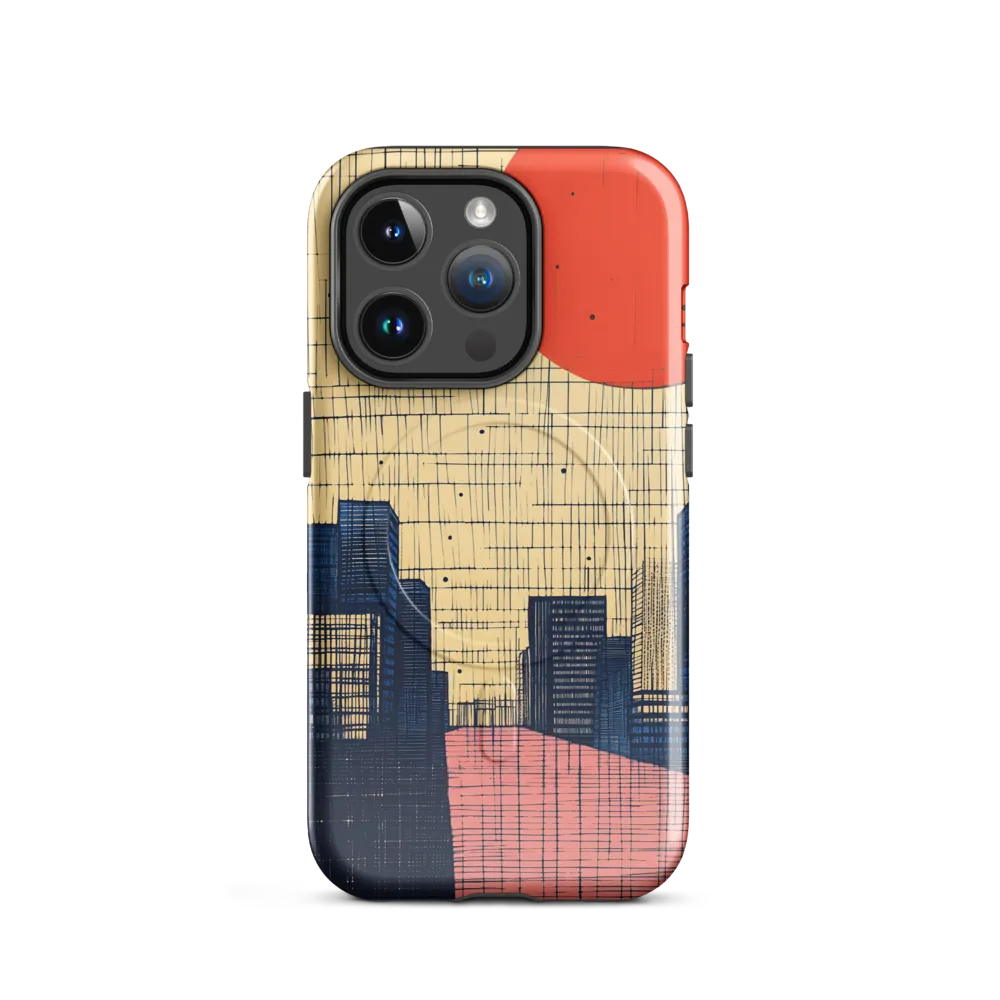 Urban Echoes: A Minimalist Cityscape