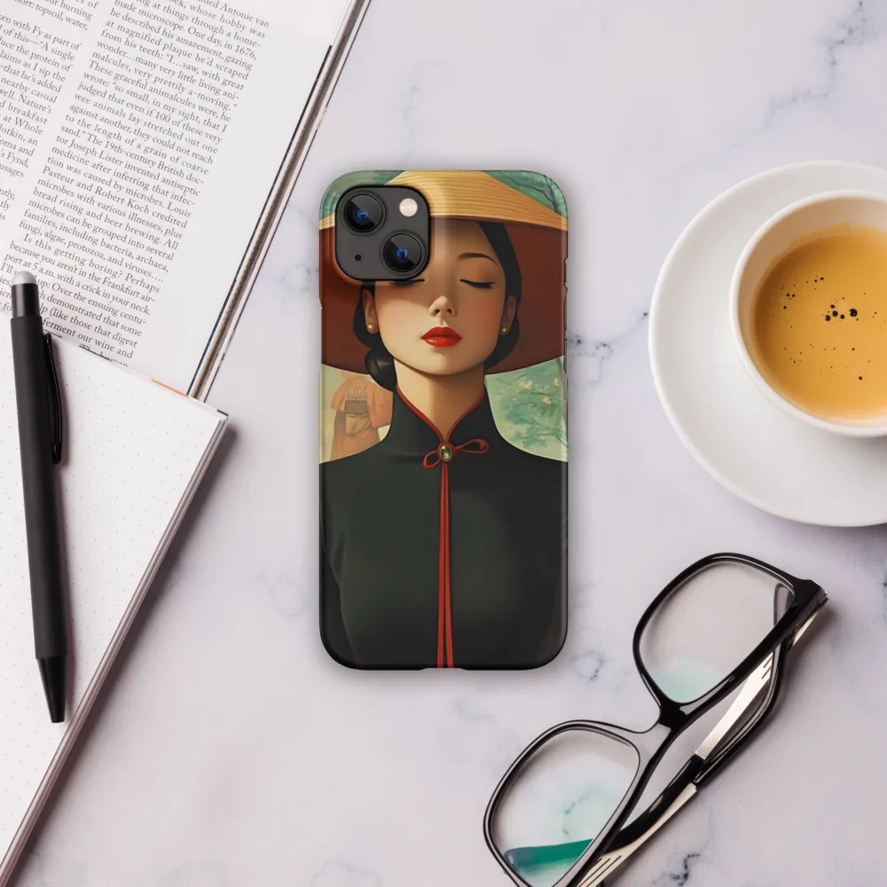 Elegance in Tranquility | Phone Case |  14 Plus | Snap Case | Matte