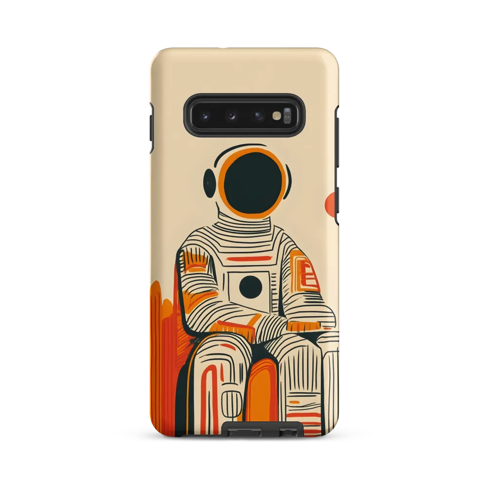 Contemplation of the Stars | Phone Case |  S10 Plus | Tough Case | Matte