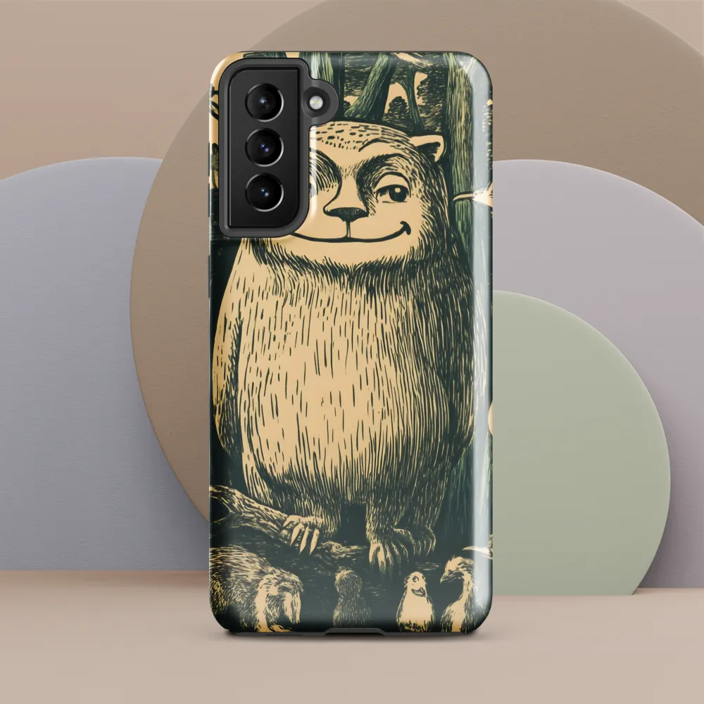 Forest Guardian: A Whimsical Encounter