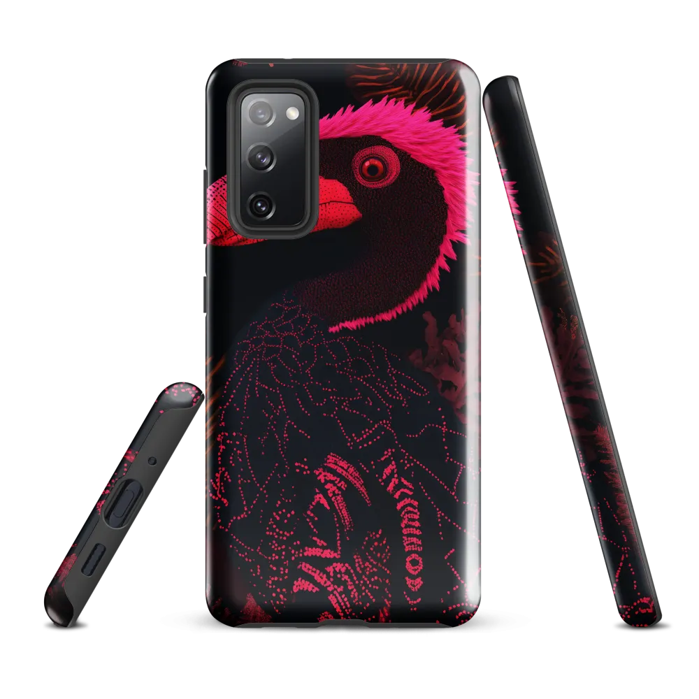 Tropical Echoes: A Modern Avian Portrait