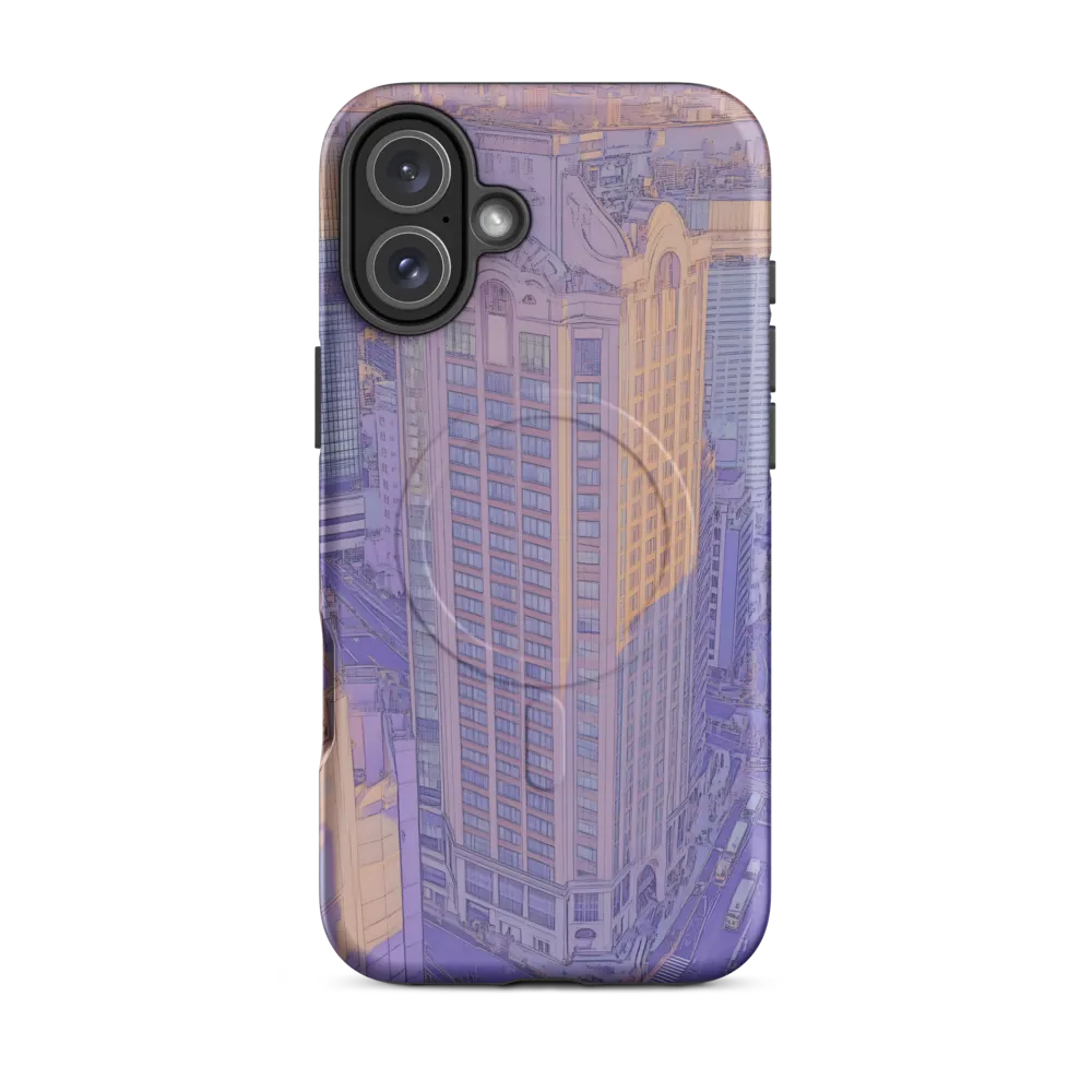 Urban Symphony: An Art Deco Dream | Phone Case |  16 Plus | MagSafe® Tough Case | Matte