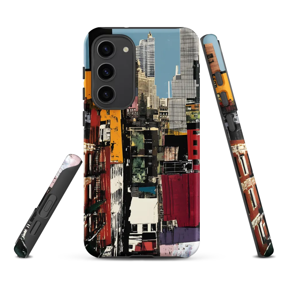 Urban Collage: A Vivid Cityscape