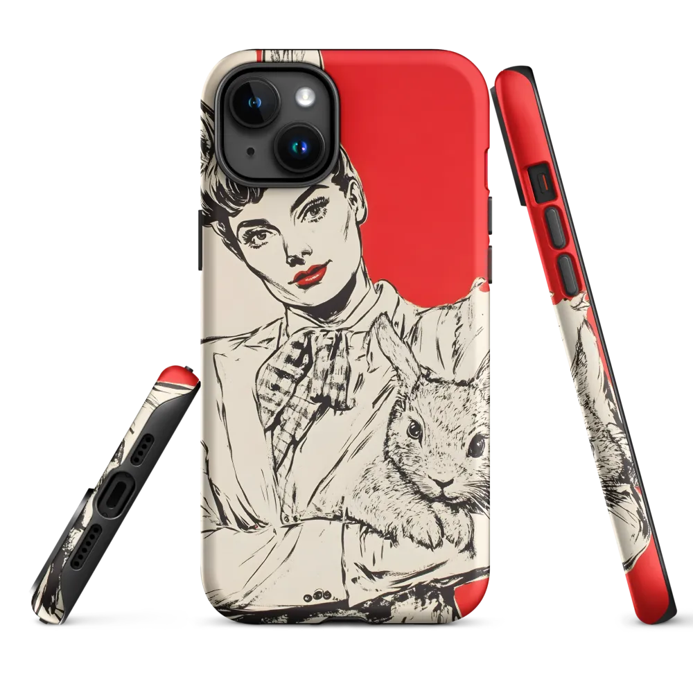Whimsical Elegance: The Rabbit Lady