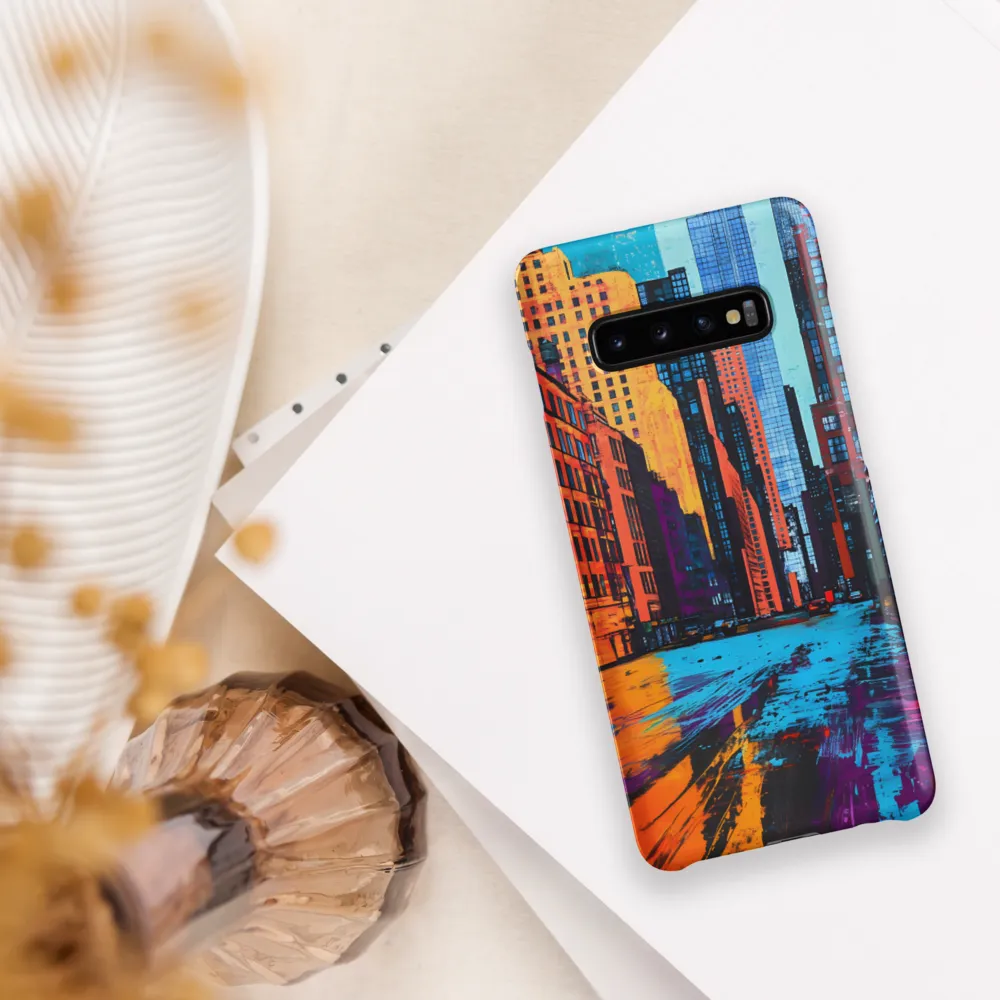 Vibrant Urban Horizons | Phone Case |  S10 Plus | Snap Case | Matte
