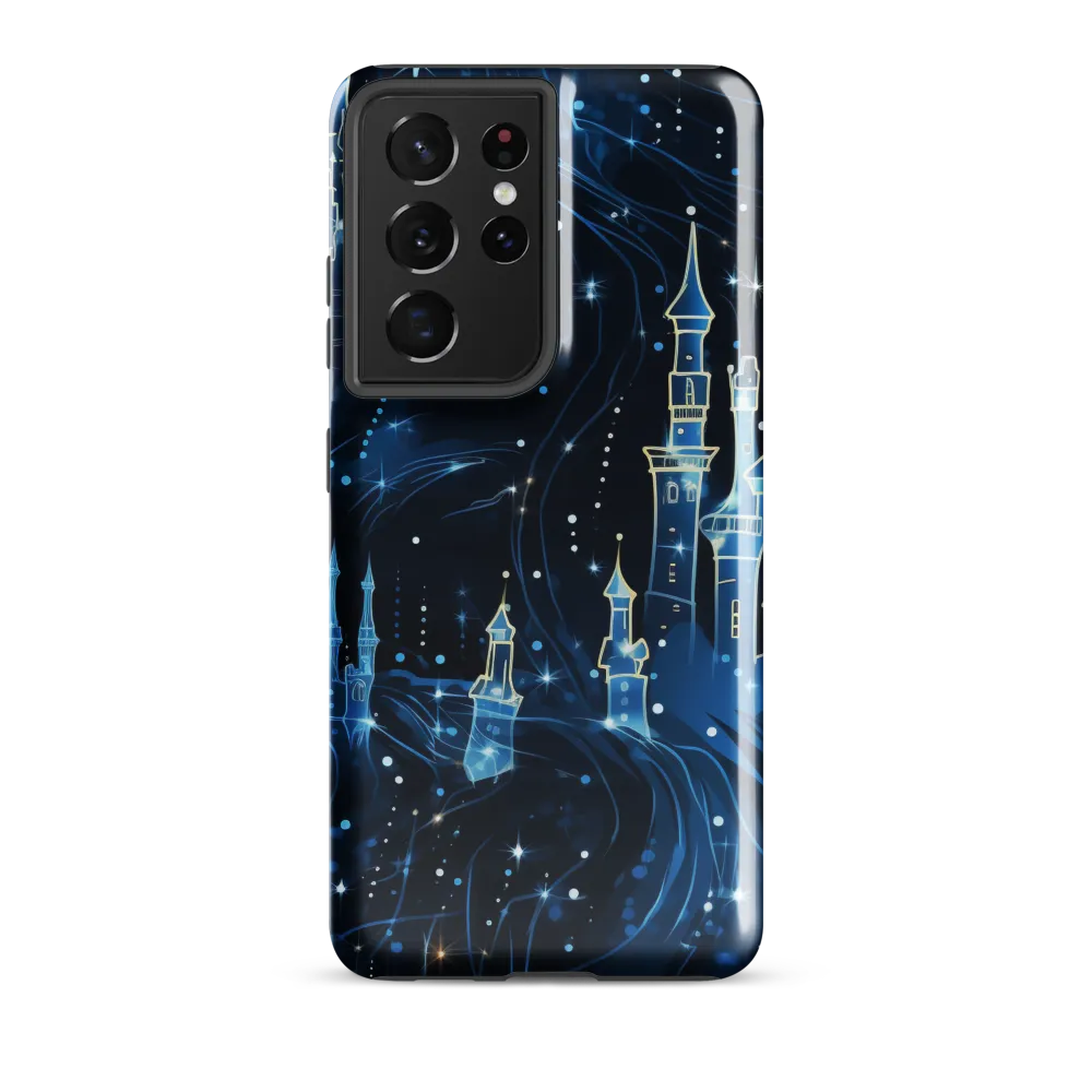 Dreamy Castles in a Starry Sky | Phone Case |  S21 Ultra | Tough Case | Glossy