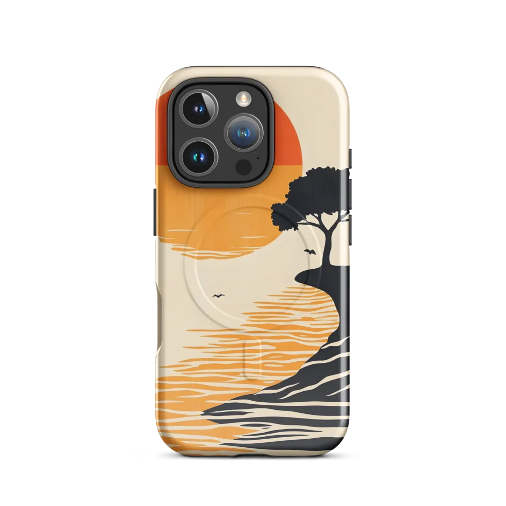 Serene Sunset | Phone Case |  16 Pro | MagSafe® Tough Case | Glossy