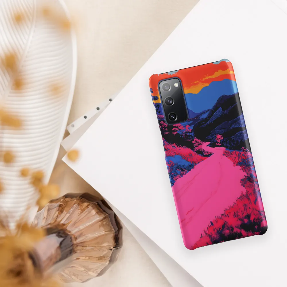 Ethereal Landscape in Vivid Hues | Phone Case |  S20 FE | Snap Case | Matte