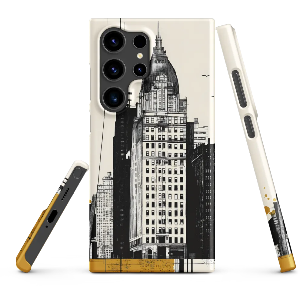 Urban Elegance: A Modern Cityscape | Phone Case |  S24 Ultra | Snap Case | Matte
