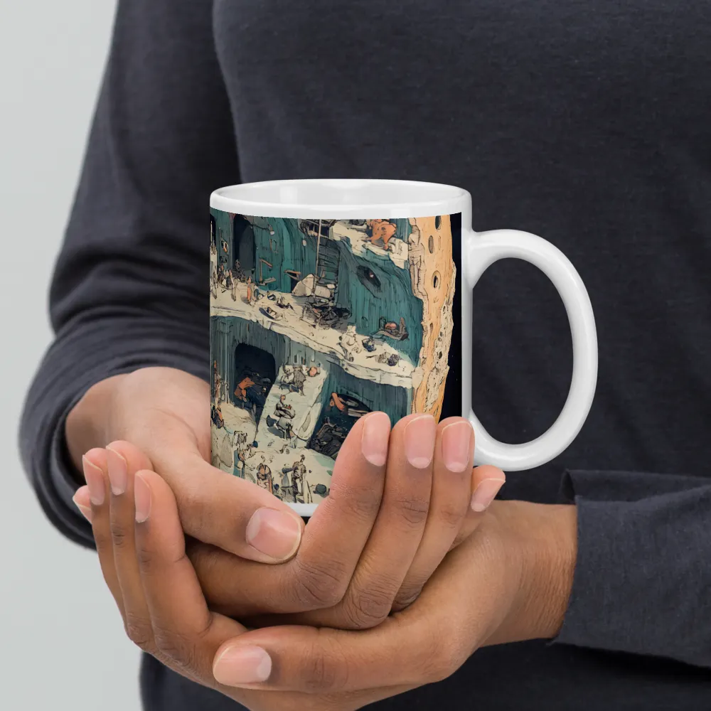 The Hollow Sphere: A Surreal Haven | Mugs | Multiple Sizes & Colors