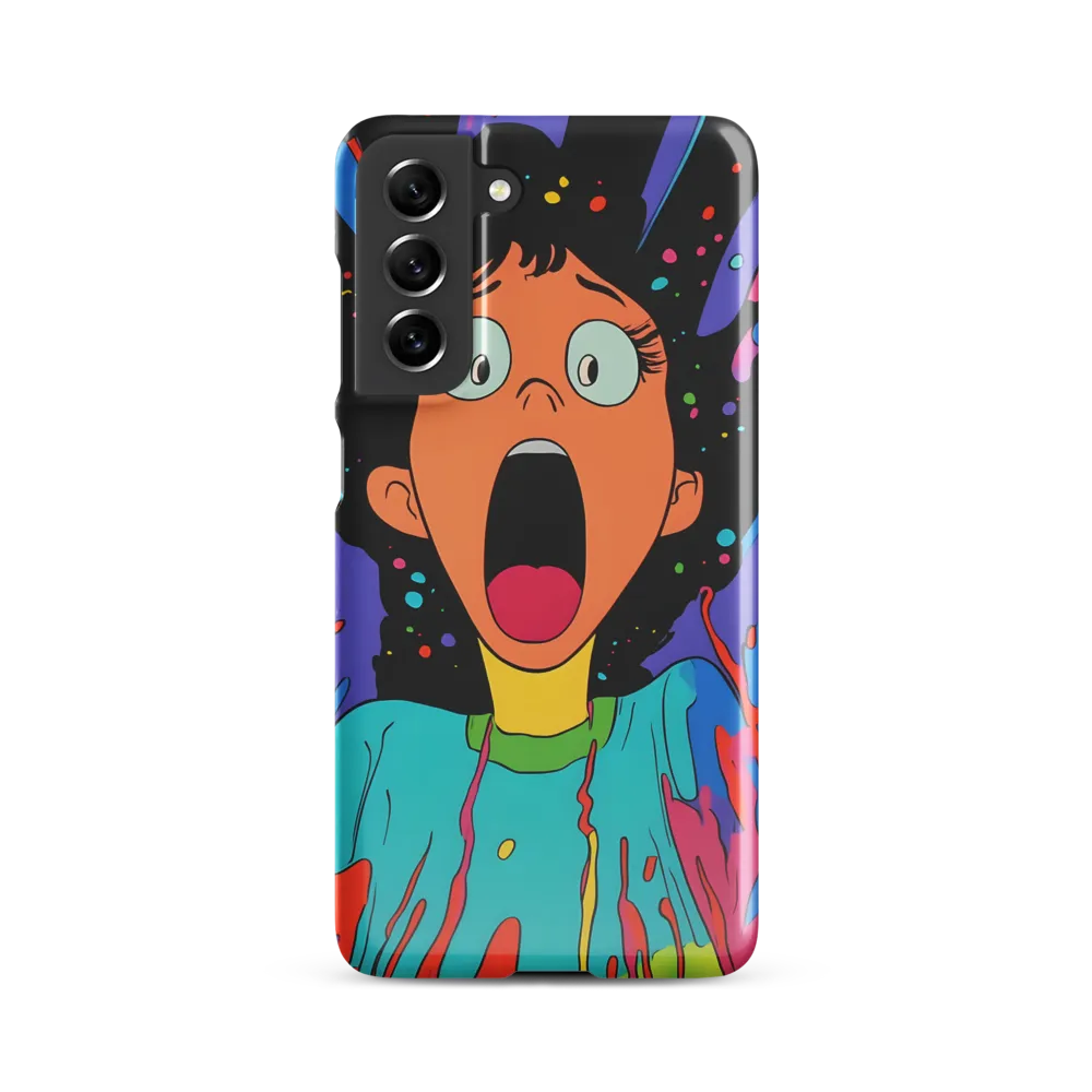 Eruption of Emotion | Phone Case |  S21 FE | Snap Case | Glossy
