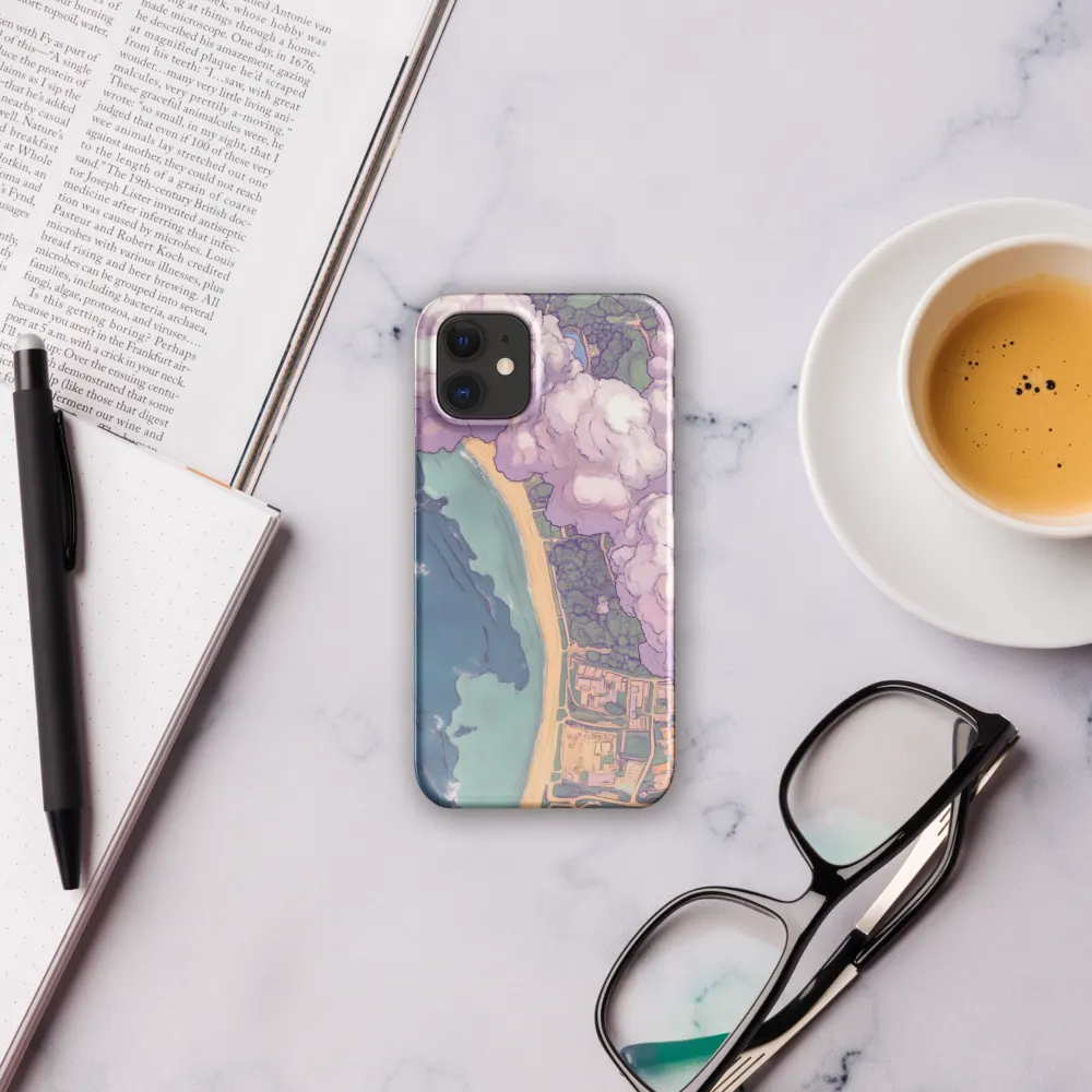 Serenity Over the Coast | Phone Case |  12 Mini | Snap Case | Glossy