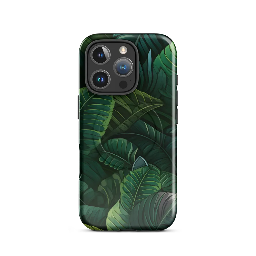 Lush Canopy: A Tropical Foliage Study