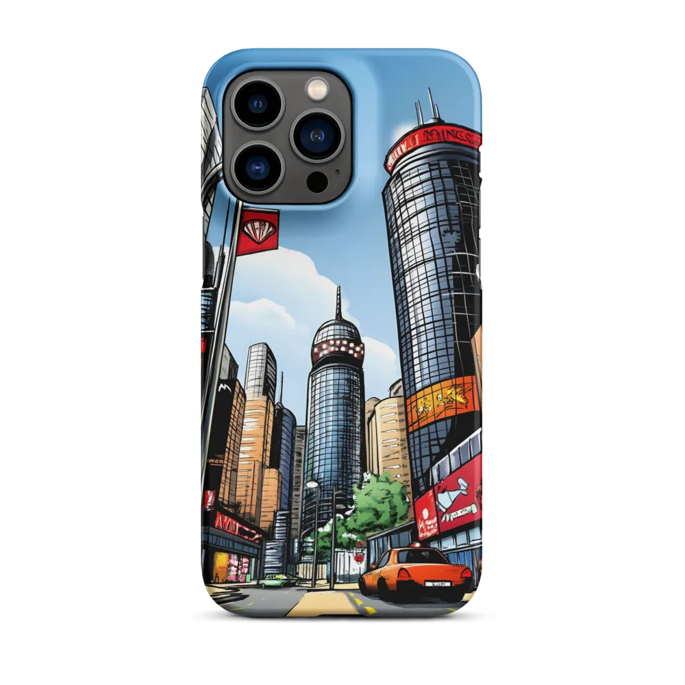 Urban Pulse: A Comic Cityscape