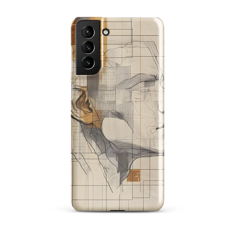 Geometric Reverie | Phone Case |  S21 Plus | Snap Case | Glossy